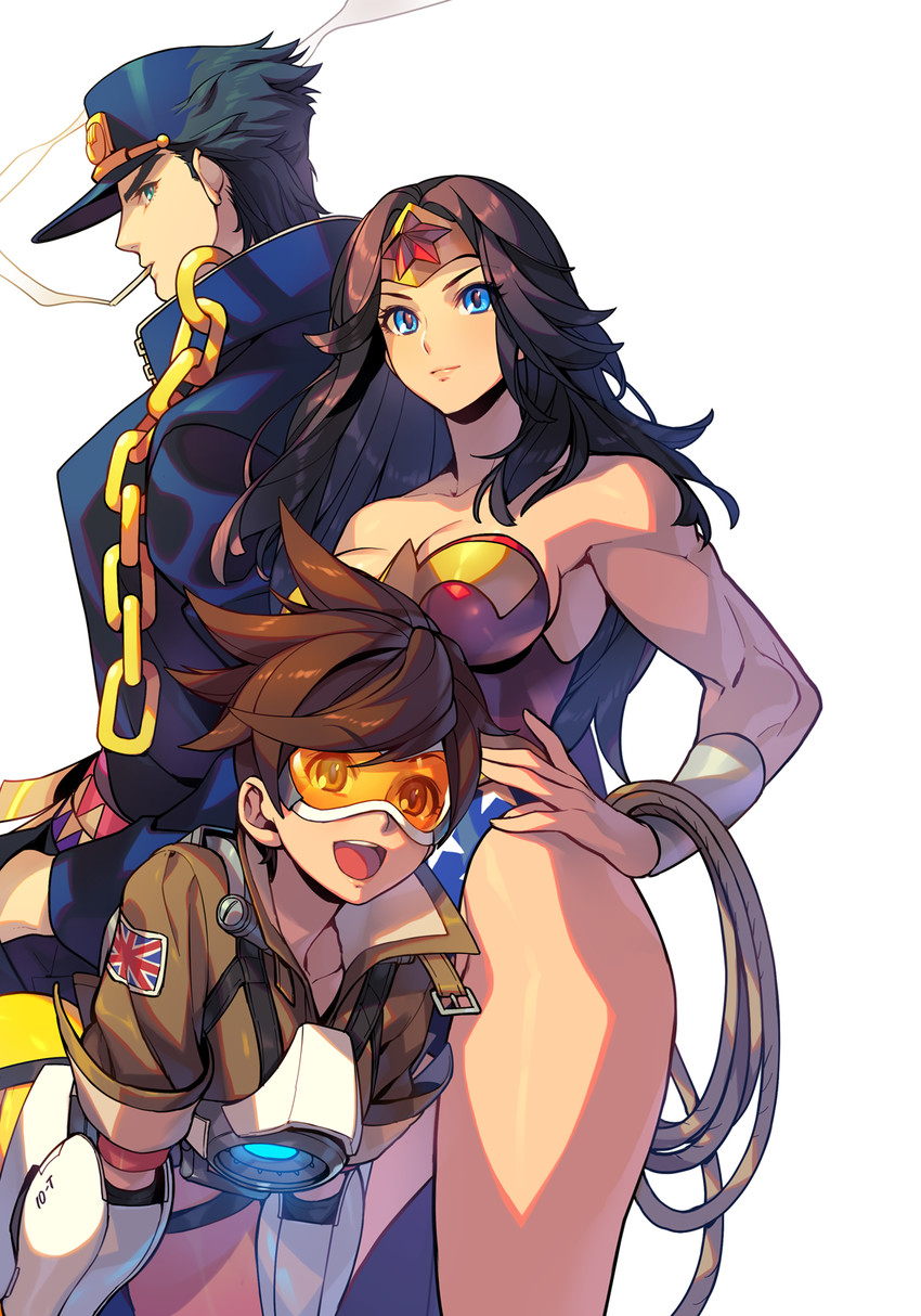 __kuujou_joutarou_tracer_and_wonder_woman_jojo_no_kimyou_na_bouken_and_etc_drawn_by_kotatsu_g_rough__sample-3d3000de3863179a6984b663f3be1655.jpg