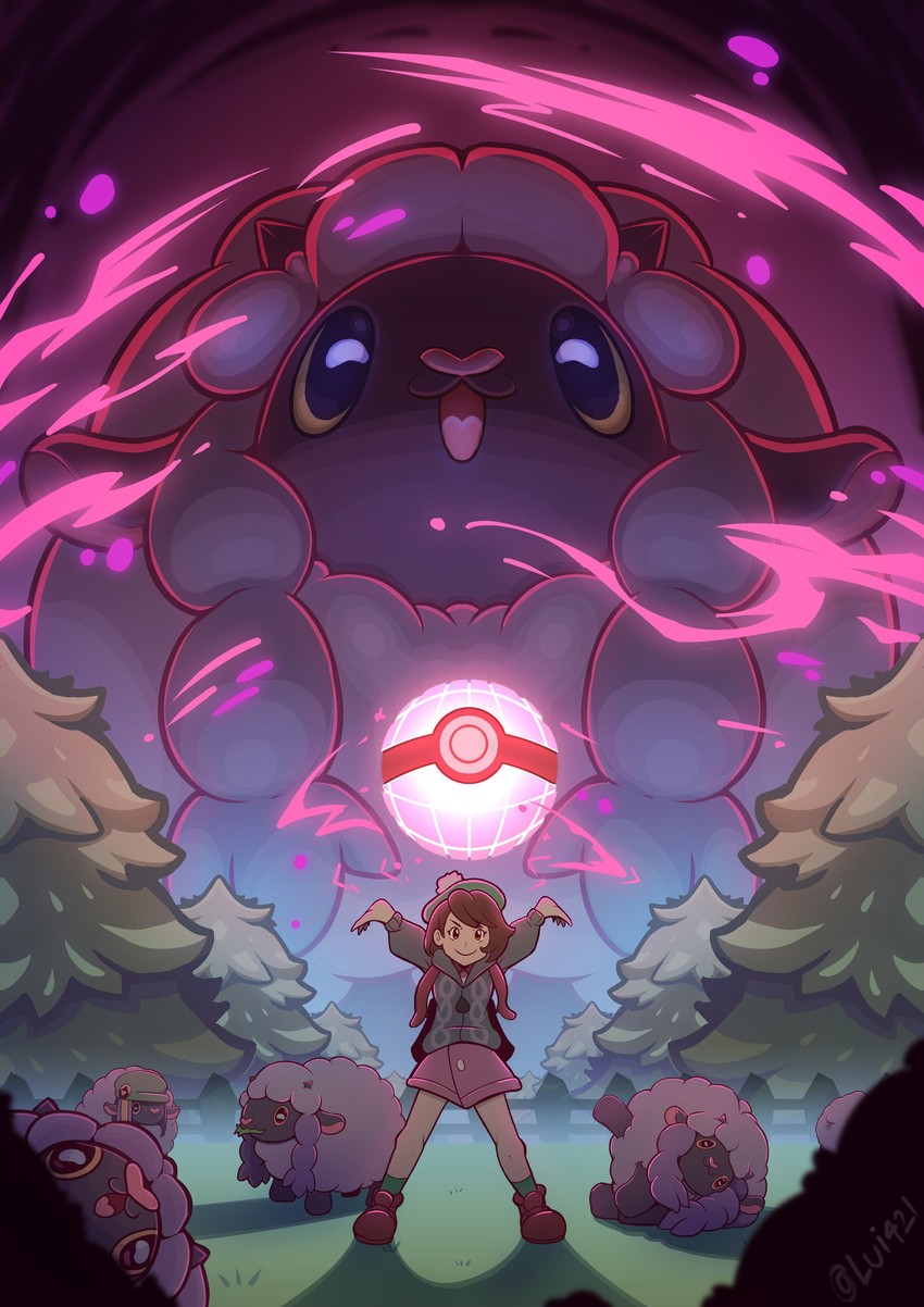 __female_protagonist_and_wooloo_pokemon_game_and_etc_drawn_by_lui421__sample-c48951cf599f76bede1534e1aafcf28c.jpg