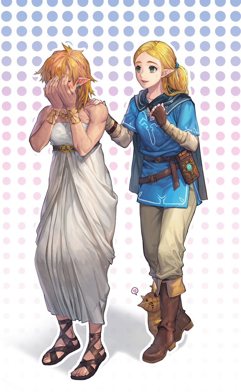 __korok_link_and_princess_zelda_the_legend_of_zelda_breath_of_the_wild_and_etc_drawn_by_ed_chibied__3a5c04e95791a5a056b121faeaaecde3.jpg