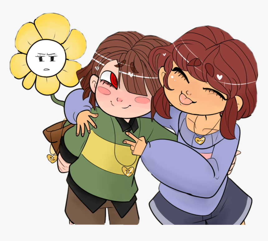 262-2620108_charisk-chara-frisk-undertale-shipp-yuri-flowey-cute.png