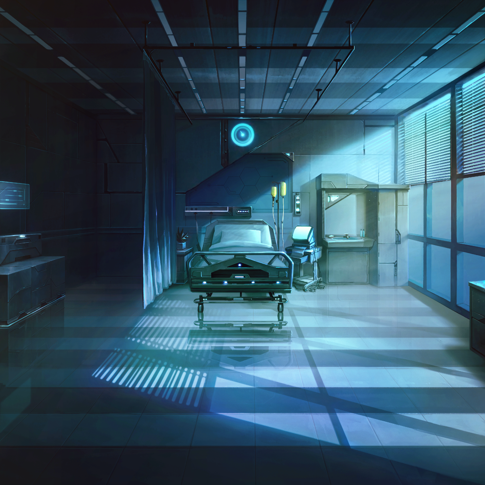 The hospital-like repair center. (from: https://www.flickr.com/)