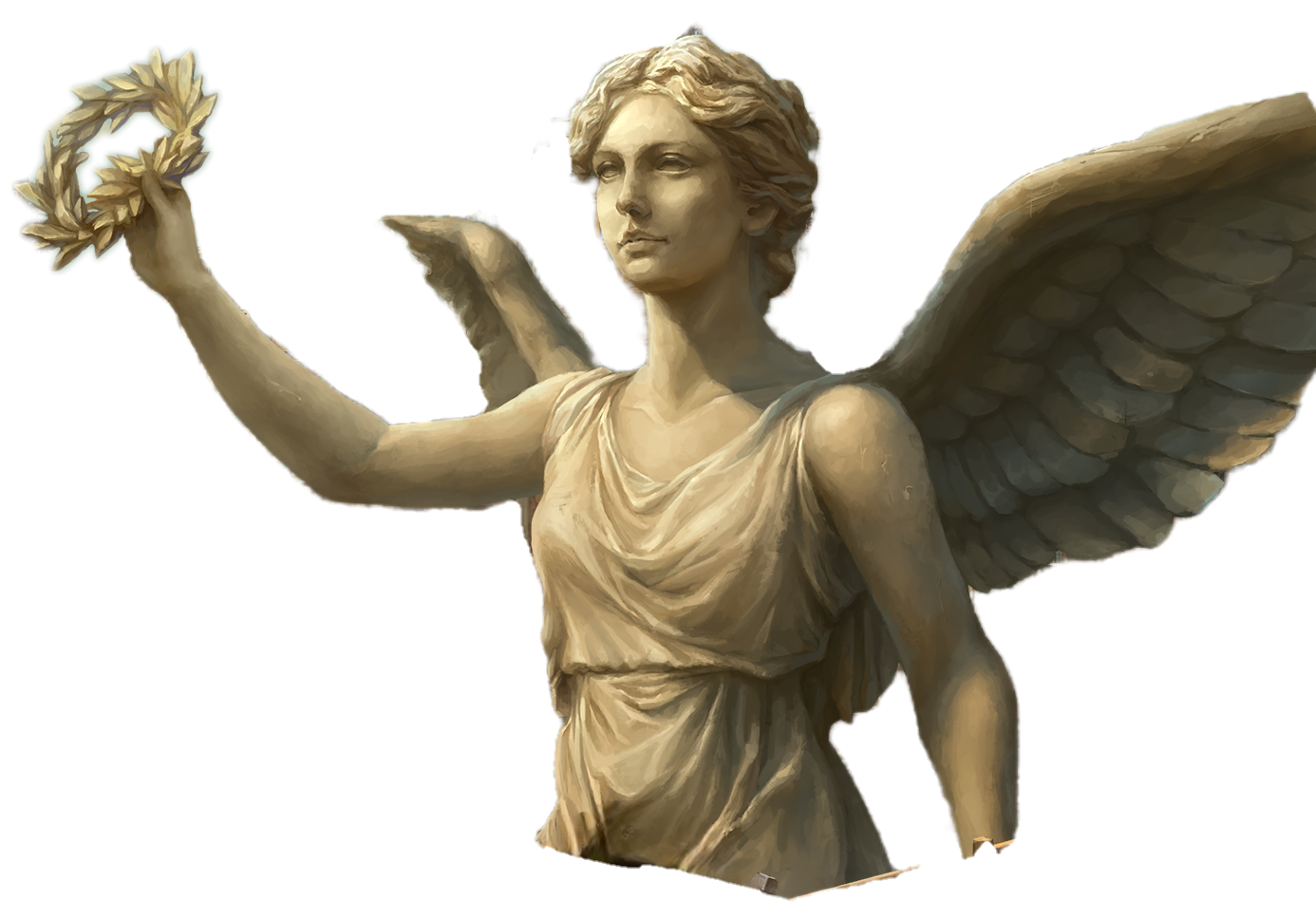 Nike, the Goddess of Victory.